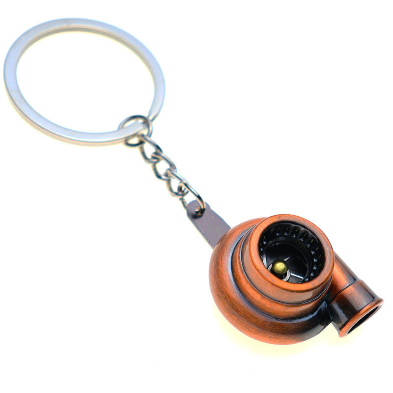 Wholesale Automobile Modification Turbocharged Zinc Alloy Keychain